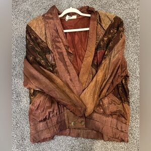 RARE Vintage Multimedia Jacket 80s Size Medium